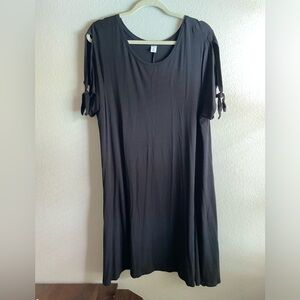 Tie sleeve swing dress XXL